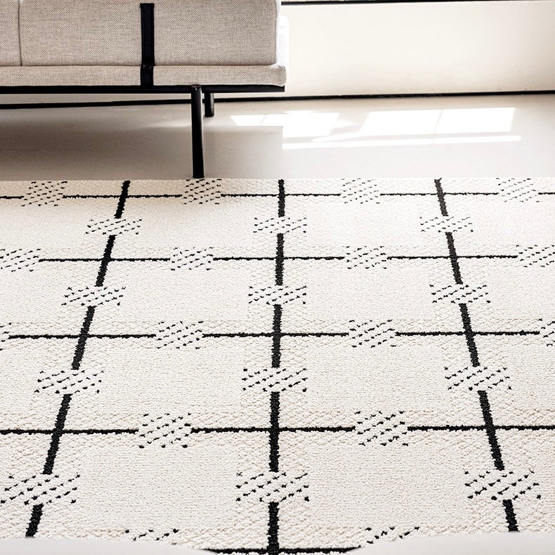 Classic Scandinavian 3D design Wilton woven carpet (Waterproof Carpet-18) 