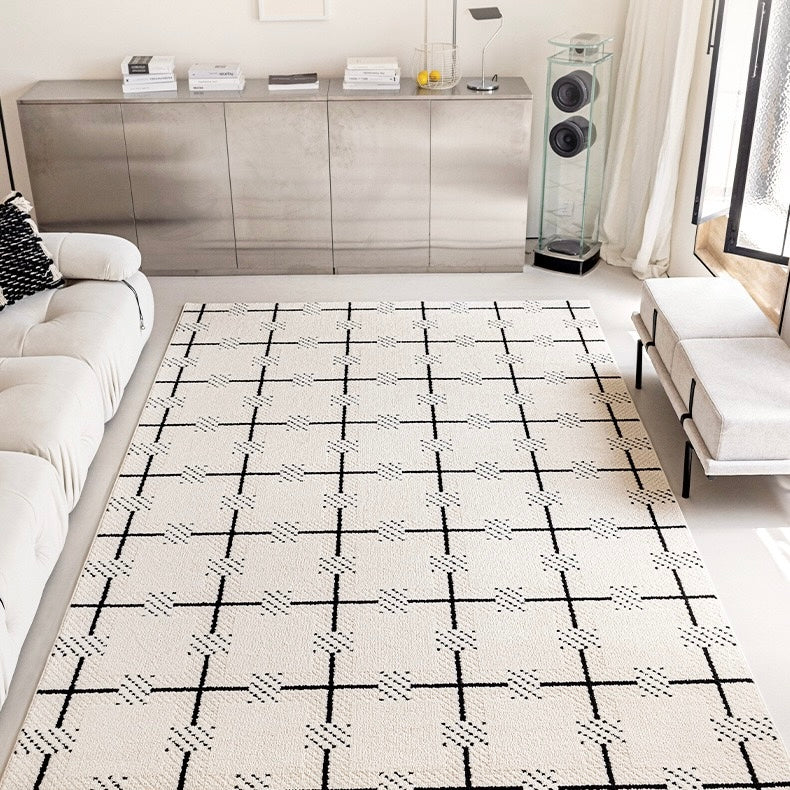 Classic Scandinavian 3D design Wilton woven carpet (Waterproof Carpet-18) 