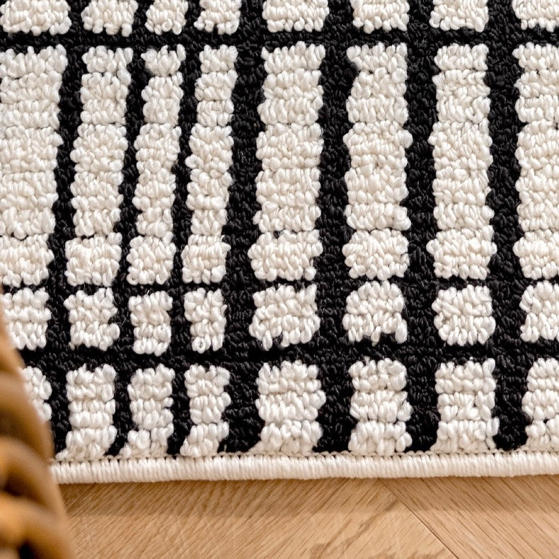 Classic Scandinavian 3D design Wilton woven carpet (Waterproof Carpet-01) 