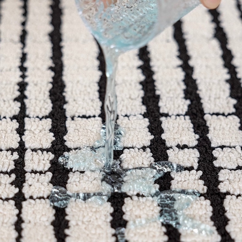 Classic Scandinavian 3D design Wilton woven carpet (Waterproof Carpet-01) 