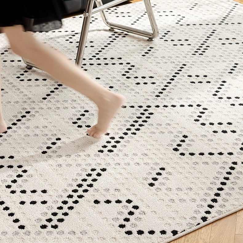 Classic Scandinavian 3D design Wilton woven carpet (Waterproof Carpet-14) 