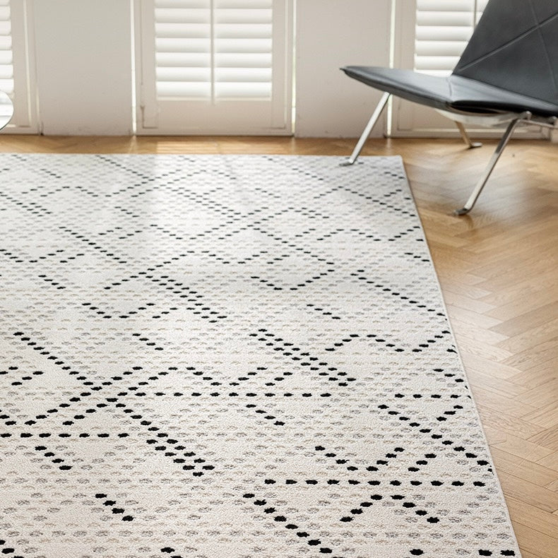 Classic Scandinavian 3D design Wilton woven carpet (Waterproof Carpet-14) 