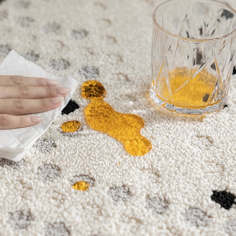 Classic Scandinavian 3D design Wilton woven carpet (Waterproof Carpet-14) 