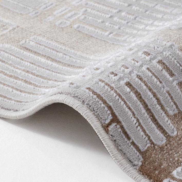 Classic Nordic 3D design Wilton woven carpet (brs) 