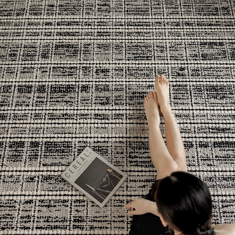 Classic Scandinavian 3D design Wilton woven carpet (Waterproof Carpet-10)