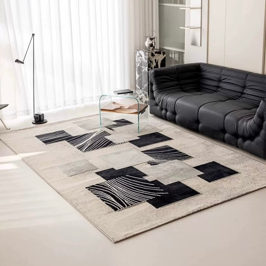 Classic Nordic 3D design Wilton woven carpet (Embossed) 