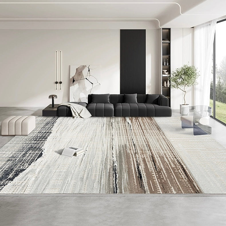 Classic Scandinavian 3D design Wilton woven carpet (Brussels) 