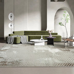 Classic Scandinavian 3D design Wilton woven carpet (Brussels) 