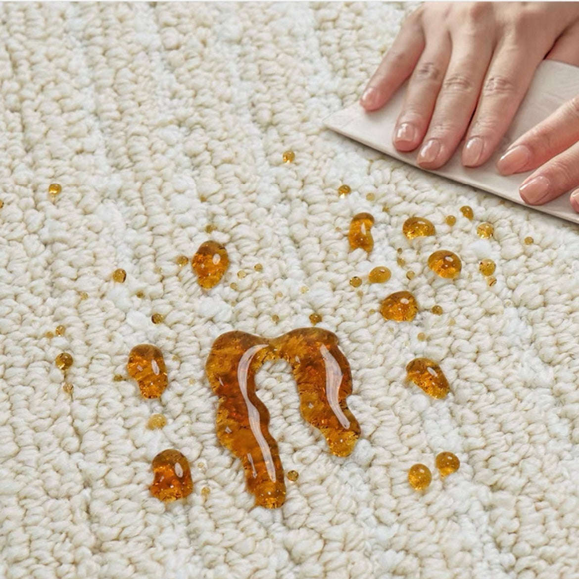 Classic Nordic 3D design Wilton woven carpet (Paris) 