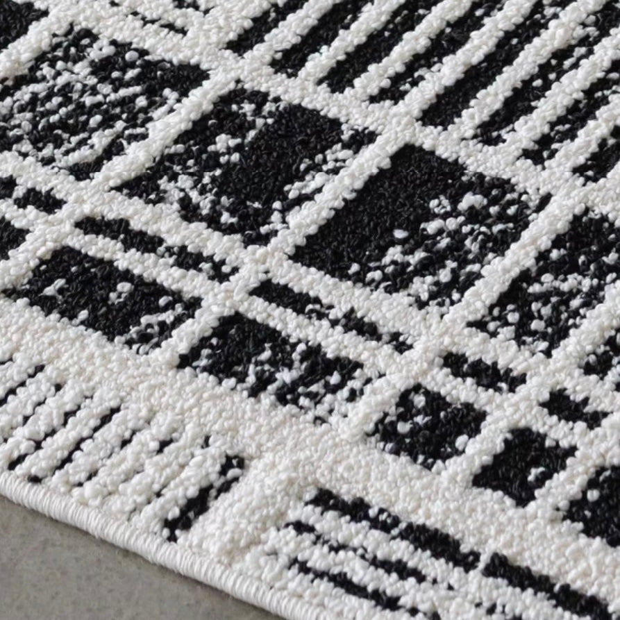 Classic Scandinavian 3D design Wilton woven carpet (Celluloid) 