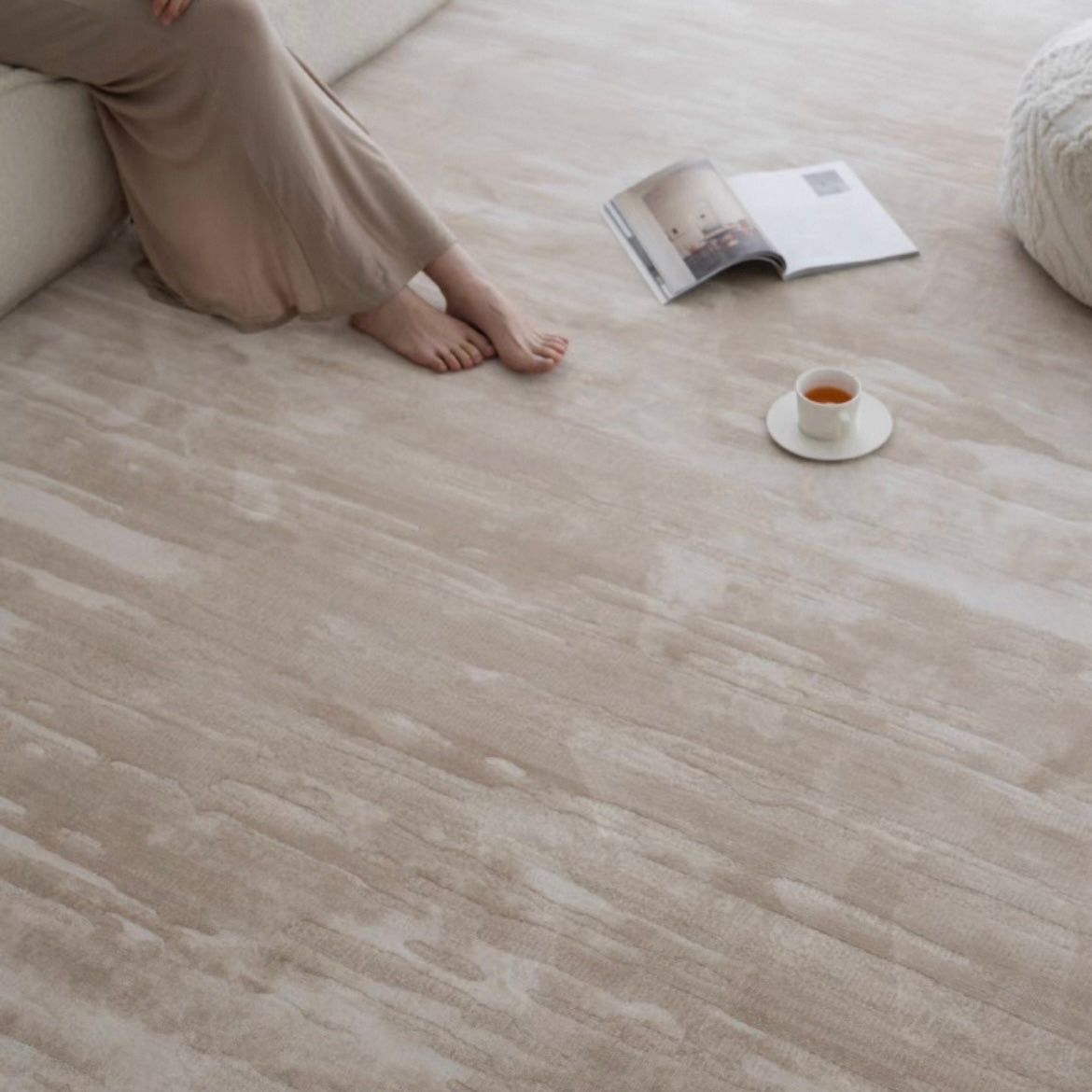Classic Scandinavian 3D design Wilton woven carpet (Wanni) 