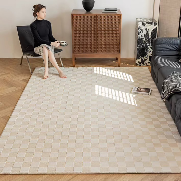 Classic Scandinavian 3D design Wilton woven carpet (Dawn Dusk) 