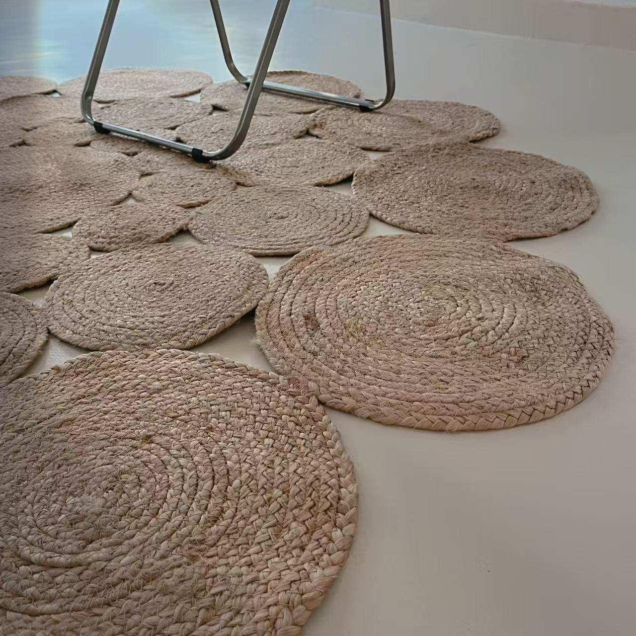 Natural jute carpets for summer (19) 