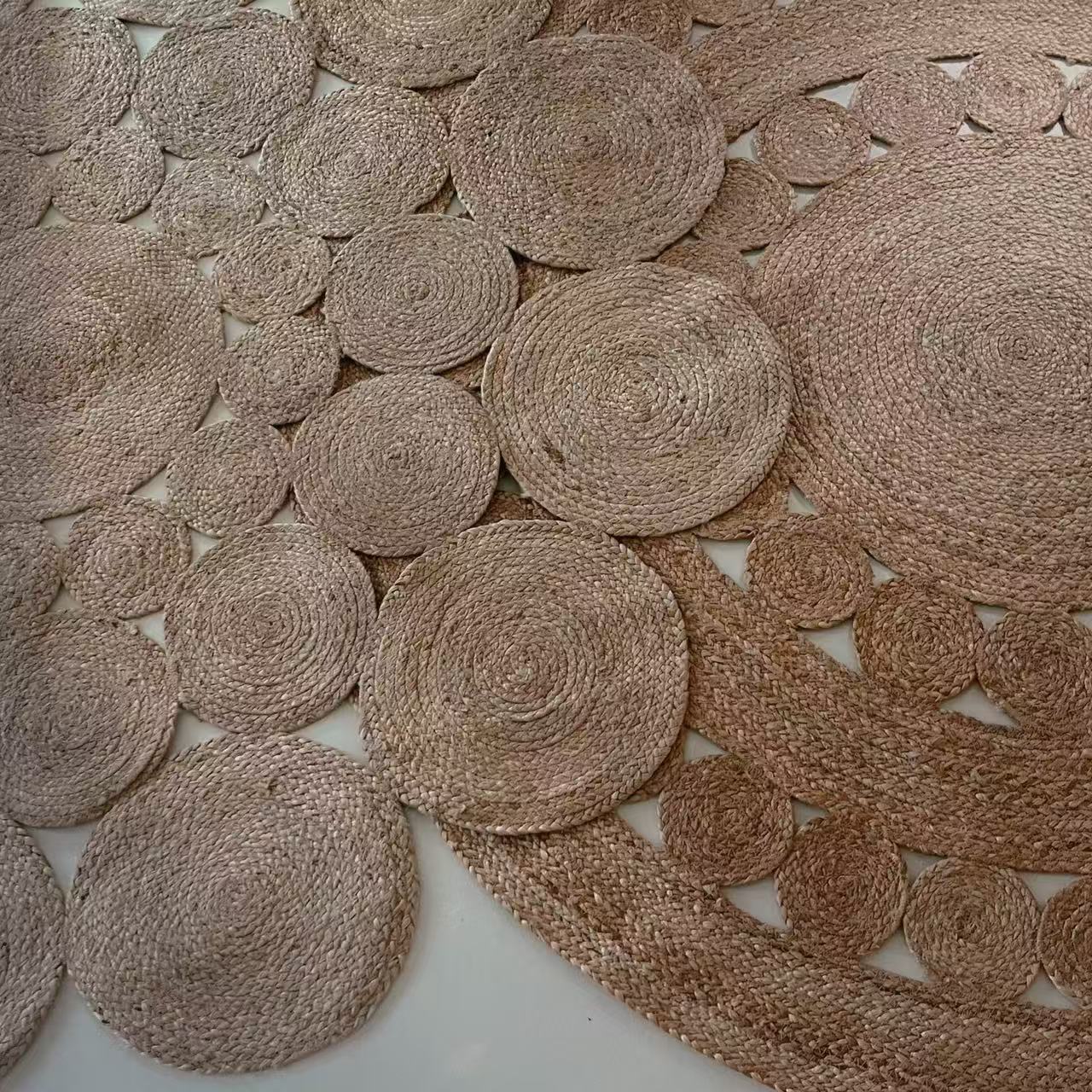 Natural jute carpets for summer (19) 
