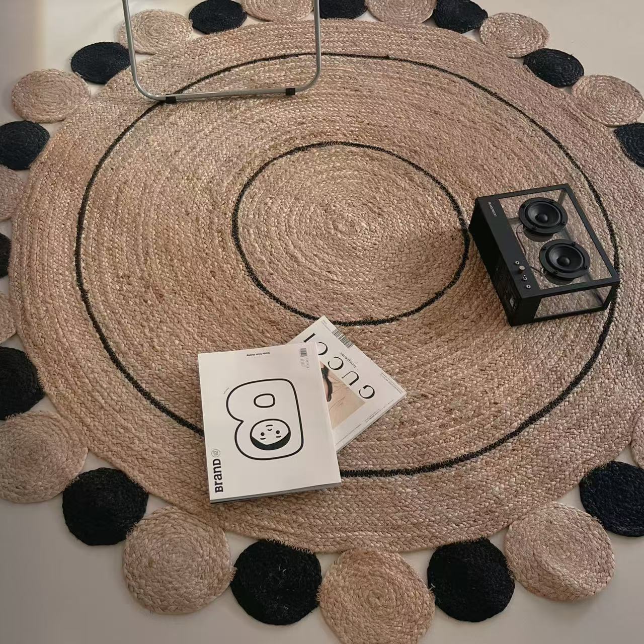 Natural jute carpets for summer (19) 