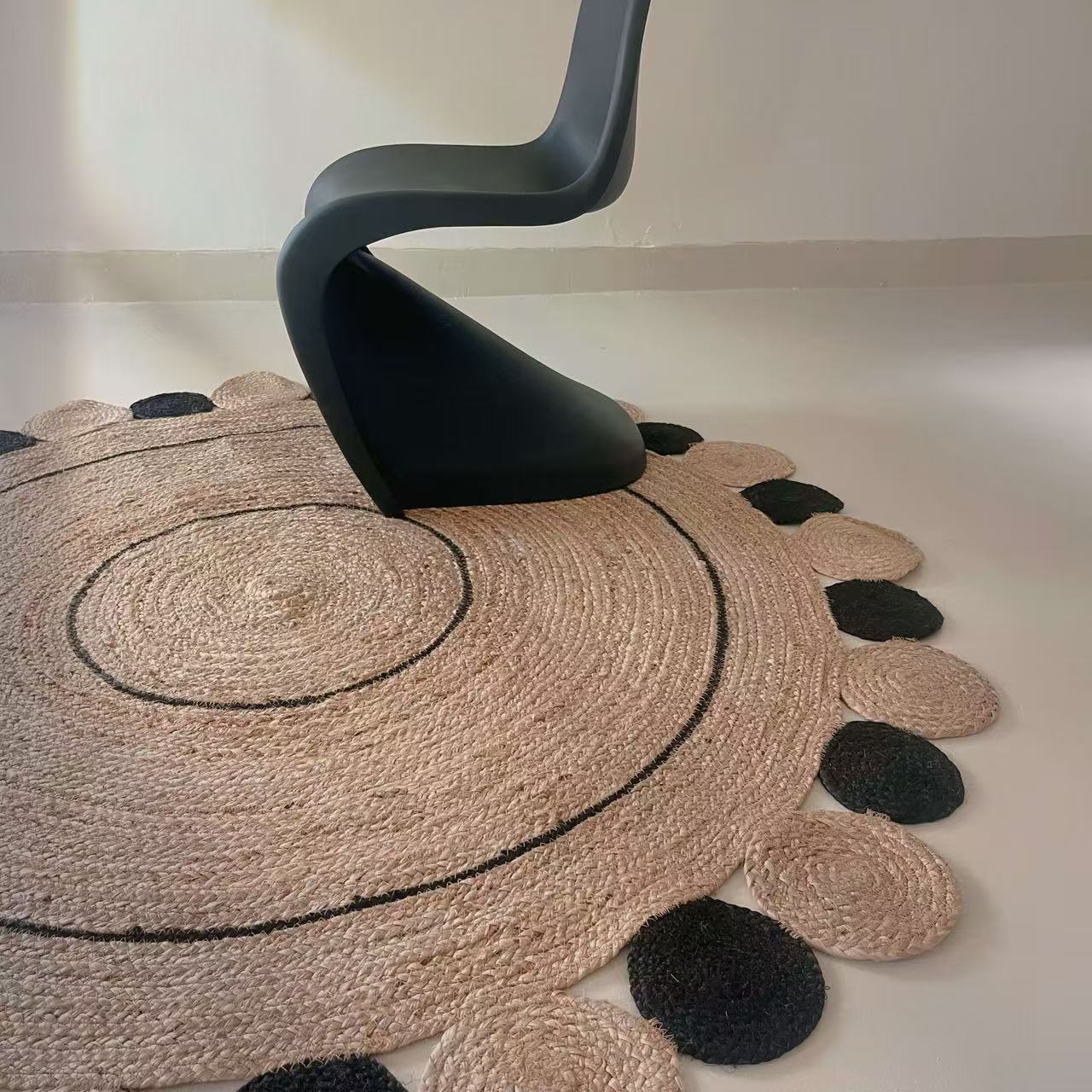 Natural jute carpets for summer (19) 