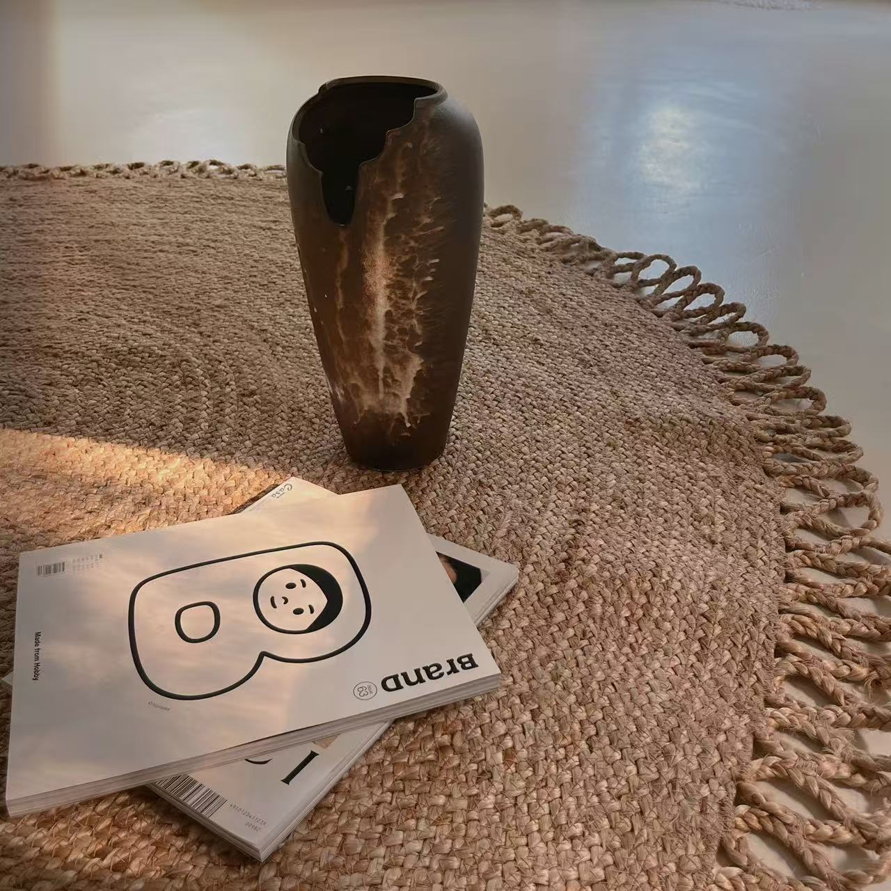 Natural jute carpets for summer (19) 