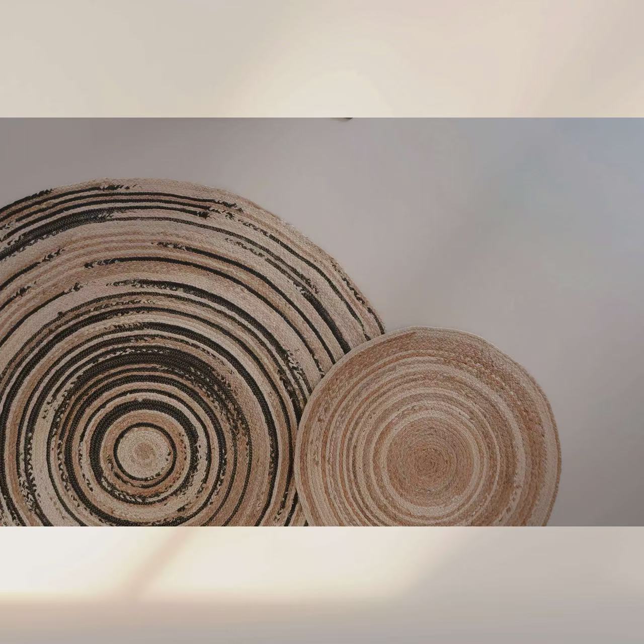 Natural jute carpets for summer (19) 