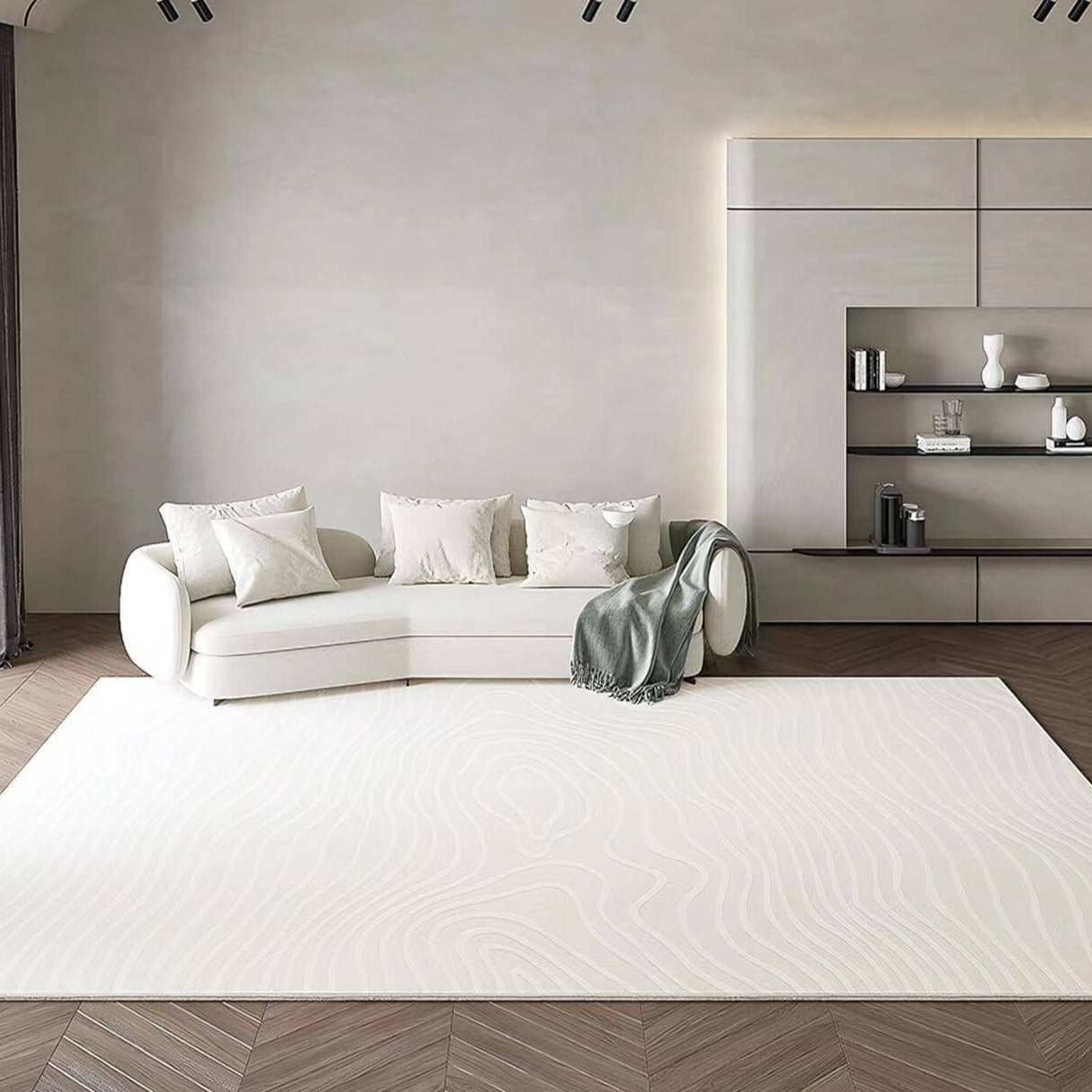 Hotel-quality! Luxury Wilton-woven, high-quality carpet (BREEZE) 