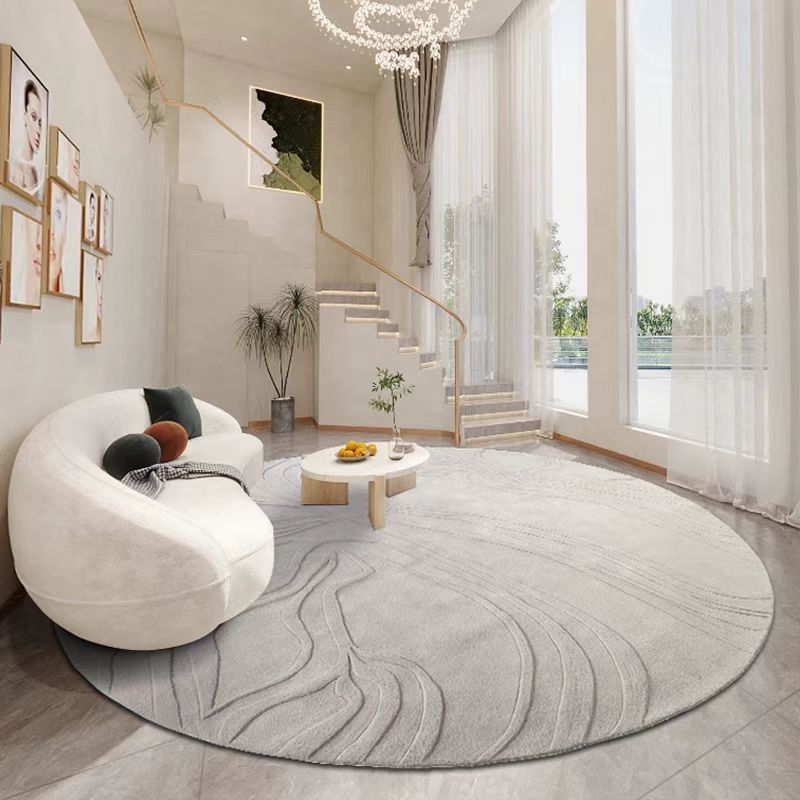 Luxury handmade tufted gun stitch carpet (Ripples)