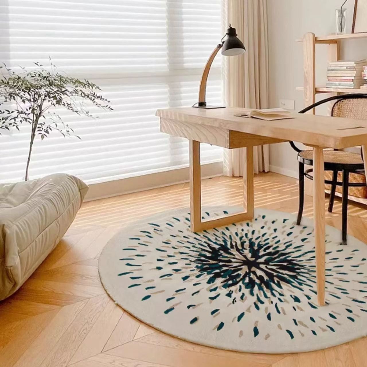High-quality handmade tufted gun-stitched carpet (Under the tree)