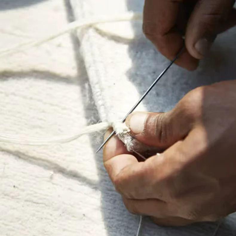 Luxury handmade tufted gun stitch carpet (Island 1)