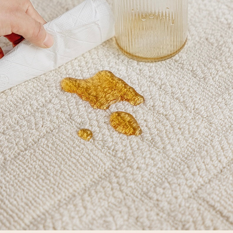 Classic Scandinavian 3D design Wilton woven carpet (Waterproof Carpet-37) 