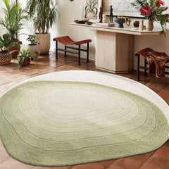 Luxury handmade tufted gun stitch carpet (Pond)