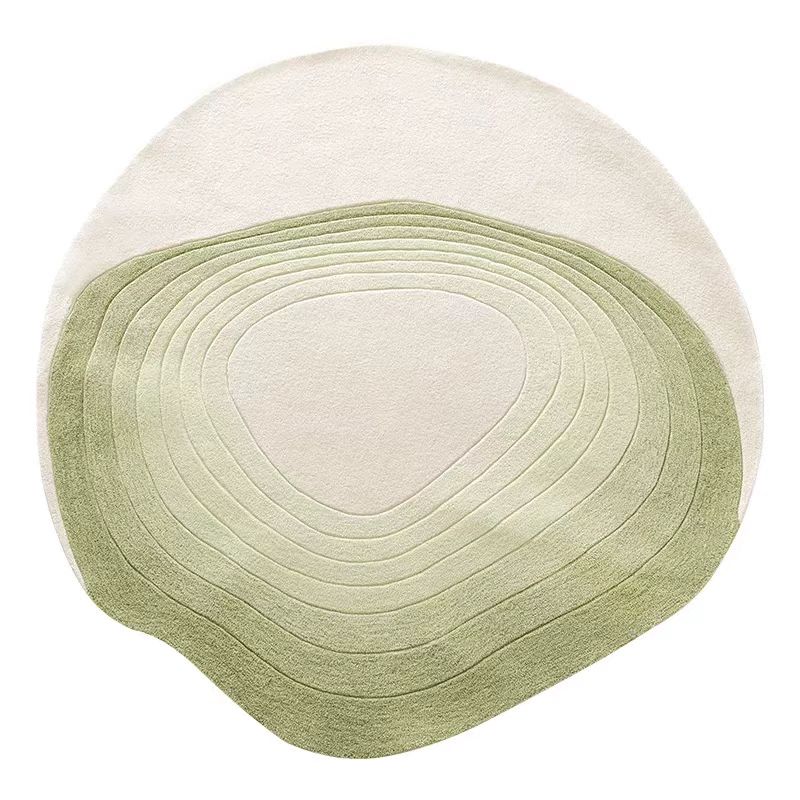 Luxury handmade tufted gun stitch carpet (Pond)