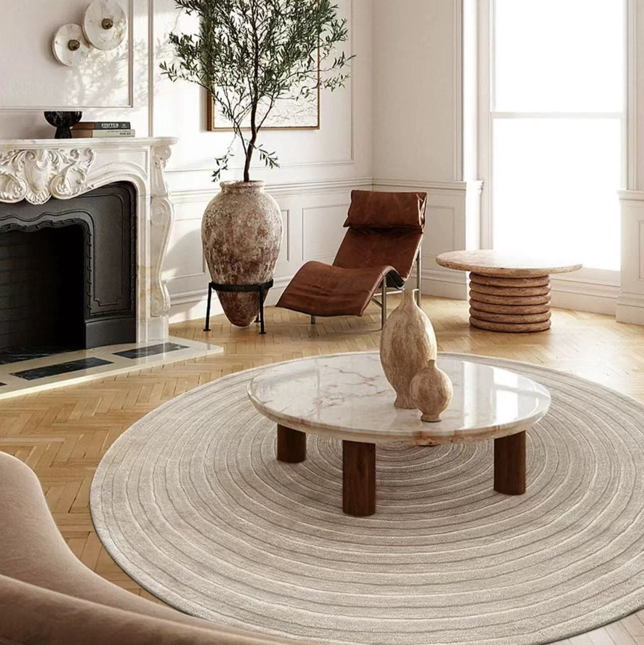Luxury handmade tufted gun stitch carpet (Saturn)