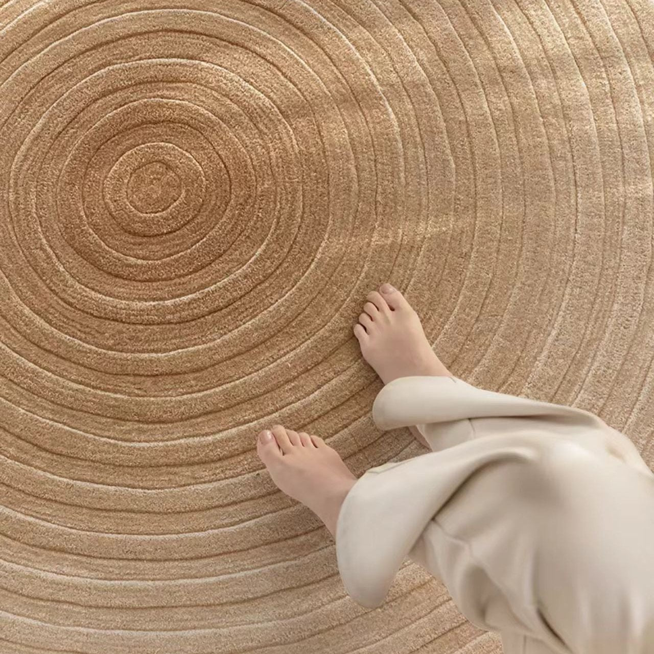 Luxury handmade tufted gun stitch carpet (Saturn)
