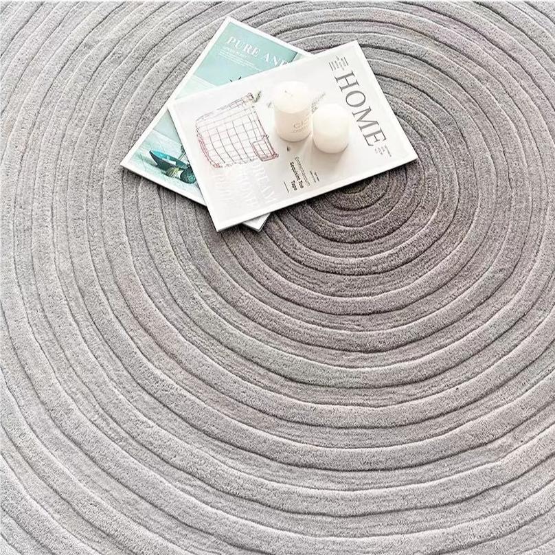 Luxury handmade tufted gun stitch carpet (Saturn)
