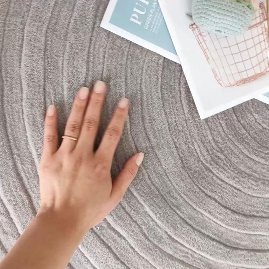 Luxury handmade tufted gun stitch carpet (Saturn)