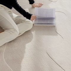 Luxury handmade tufted gun stitch carpet (Island 4)