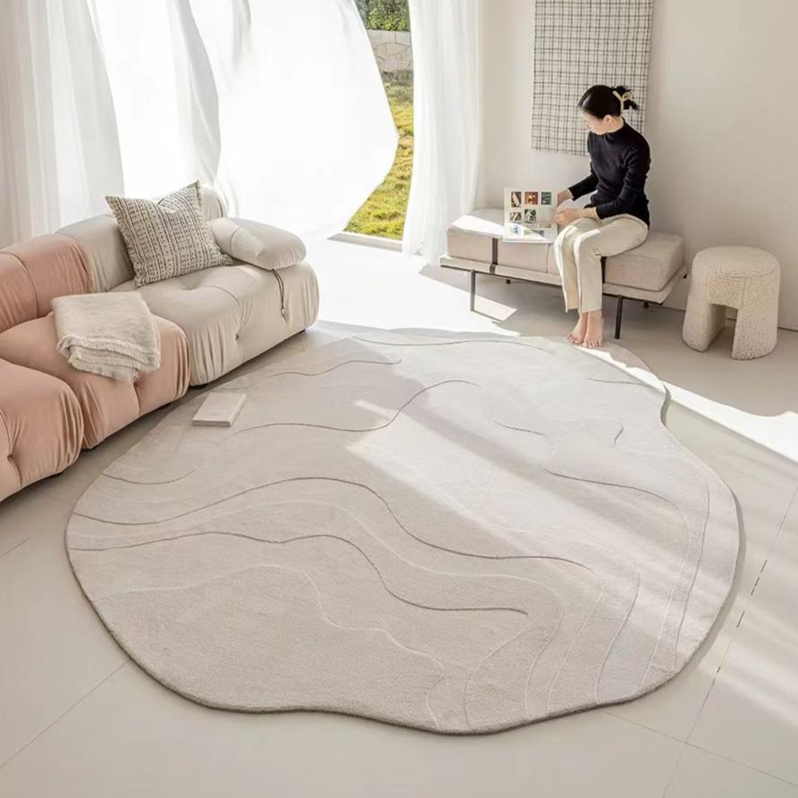 Luxury handmade tufted gun stitch carpet (Island 4)