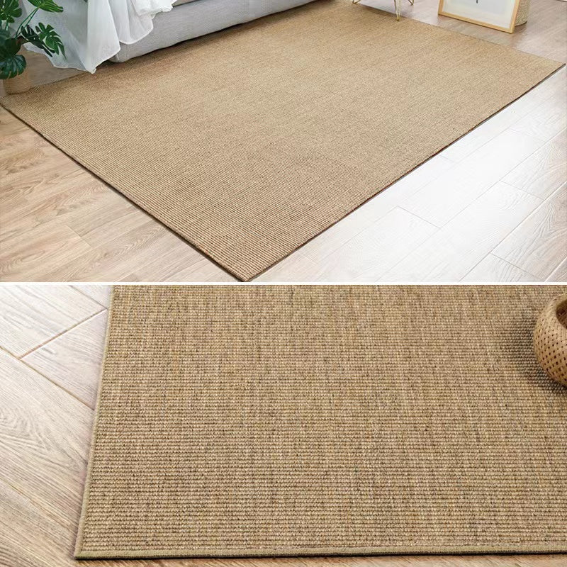 Each piece is handmade. Luxury hand-woven sisal carpet (Amber) 