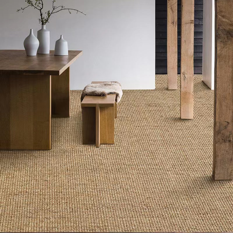 Each piece is handmade. Luxury hand-woven sisal carpet (Amber) 