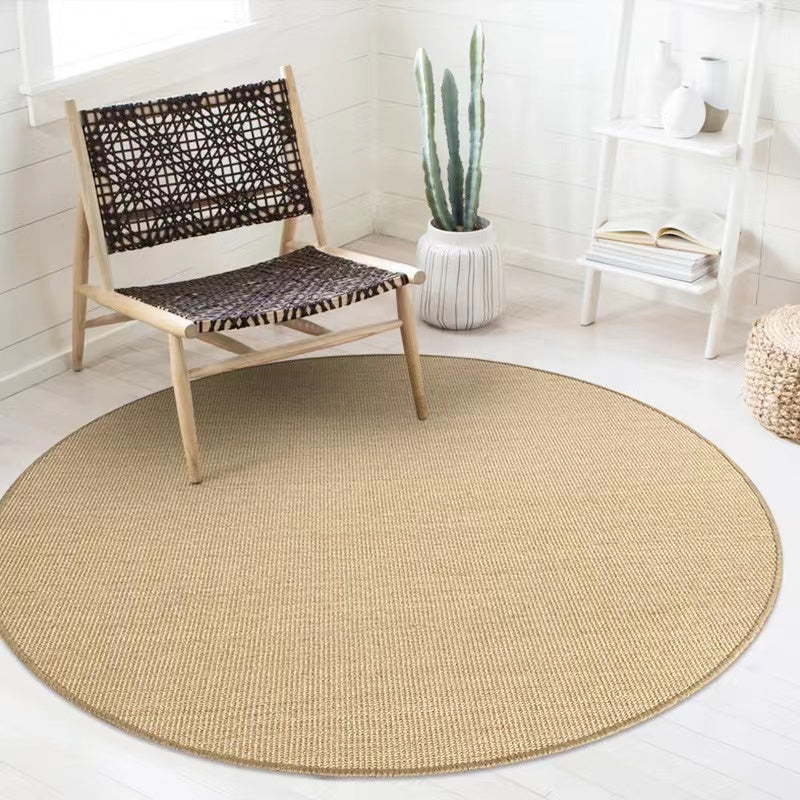 Each piece is handmade. Luxury hand-woven sisal carpet (Amber) 