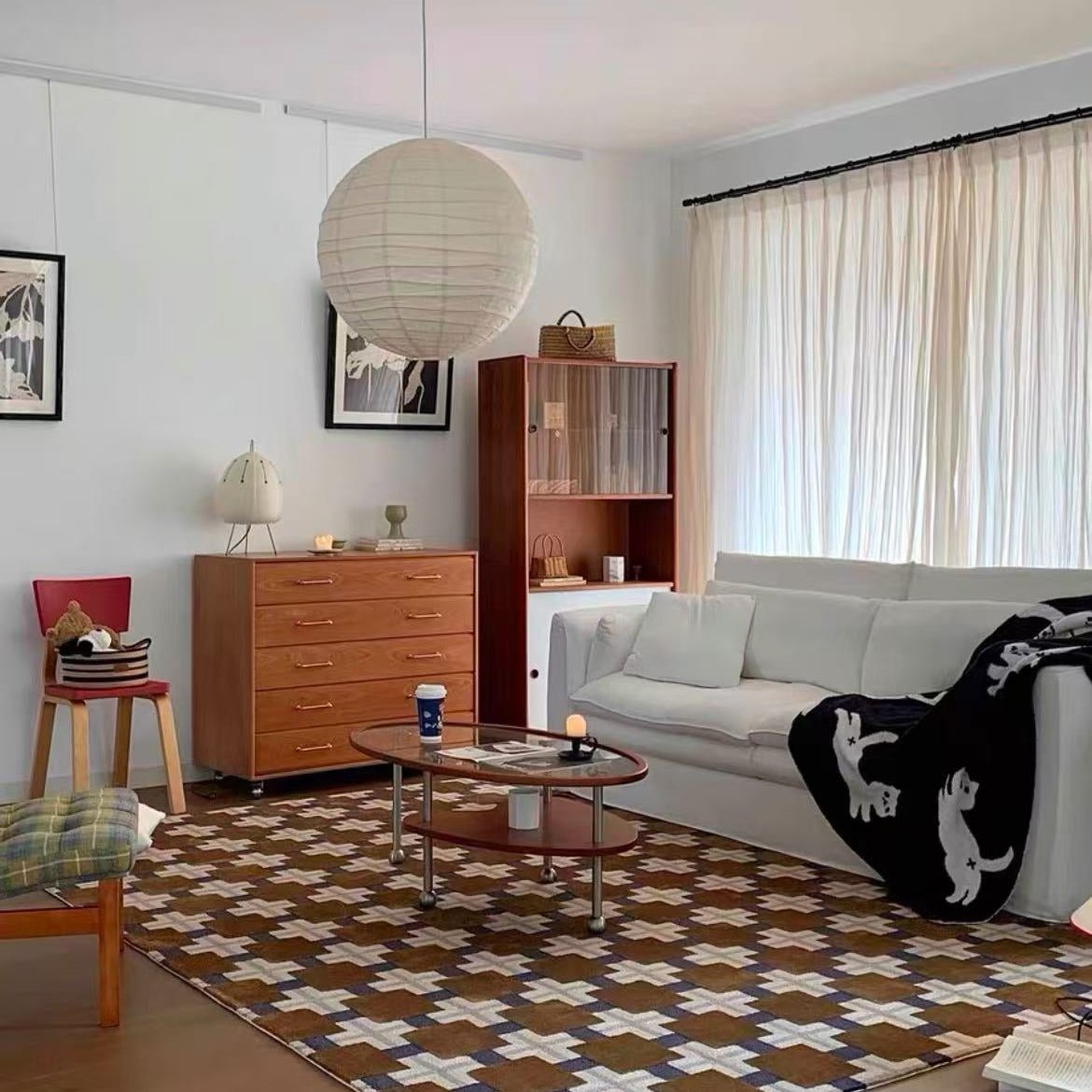 Luxury Hand Tufted Gun Stitched Carpet (American Vintage)
