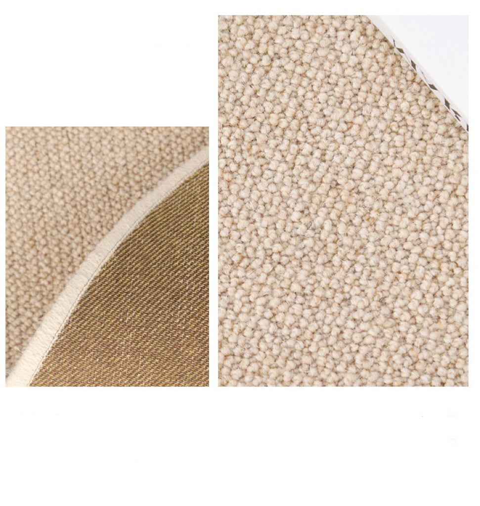 100% New Zealand wool! Angie is an extra thick plain carpet made entirely from natural materials, even on the back. 