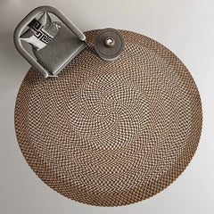 A hand-woven carpet made using 90% natural yak hair and only natural materials! A high-quality product that you can use for a long time (ORBIT) 