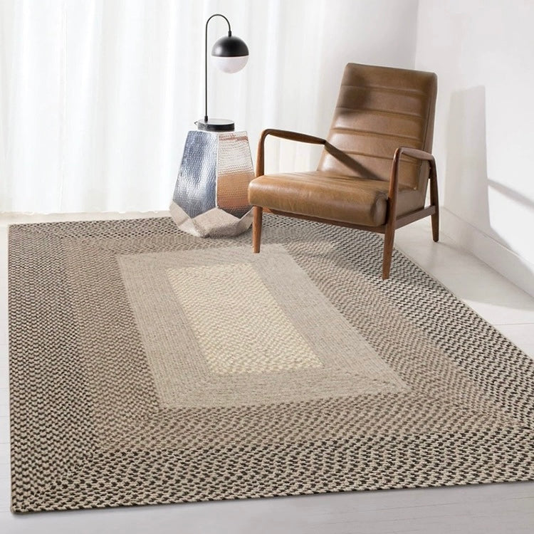 A hand-woven carpet made using 90% natural yak hair and only natural materials! A high-quality product that you can use for a long time (ORBIT) 