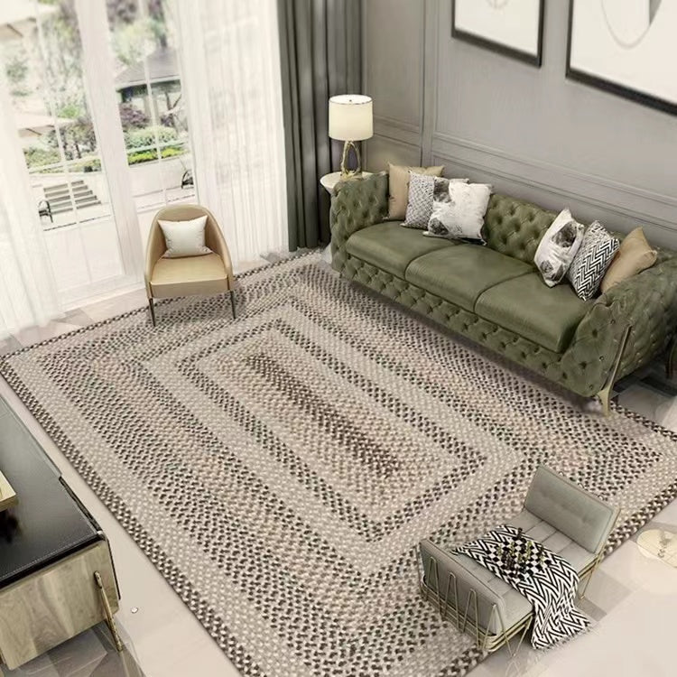 A hand-woven carpet made using 90% natural yak hair and only natural materials! A high-quality product that you can use for a long time (ORBIT) 