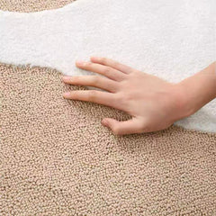 Luxury handmade tufted gun stitch carpet (rose)