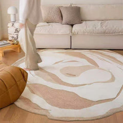 Luxury handmade tufted gun stitch carpet (rose)