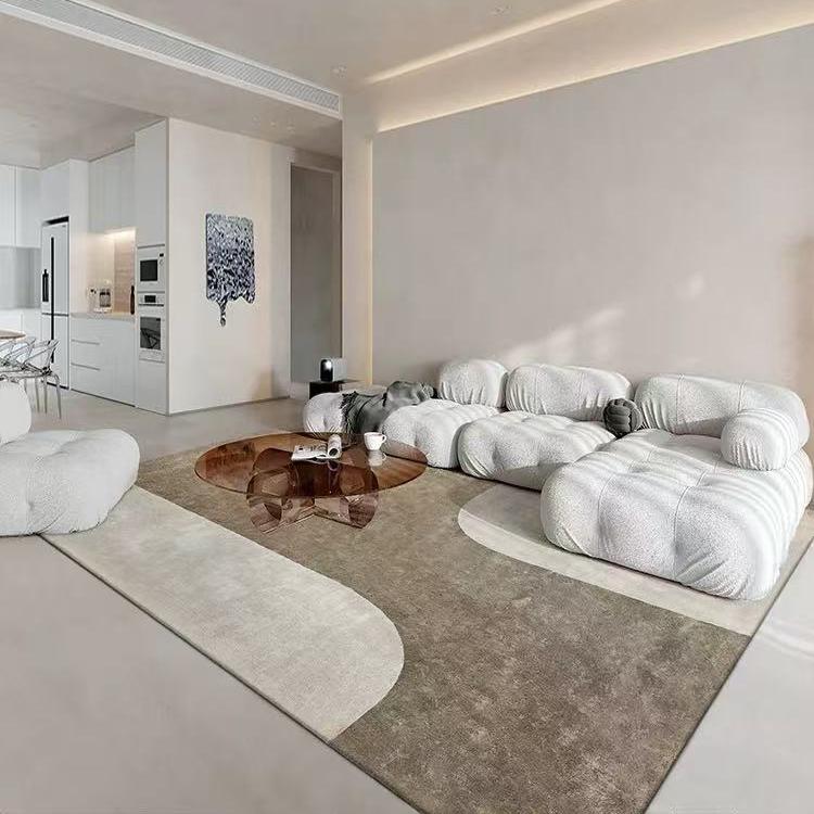 Luxury handmade tufted gun stitch carpet (Riverbank)