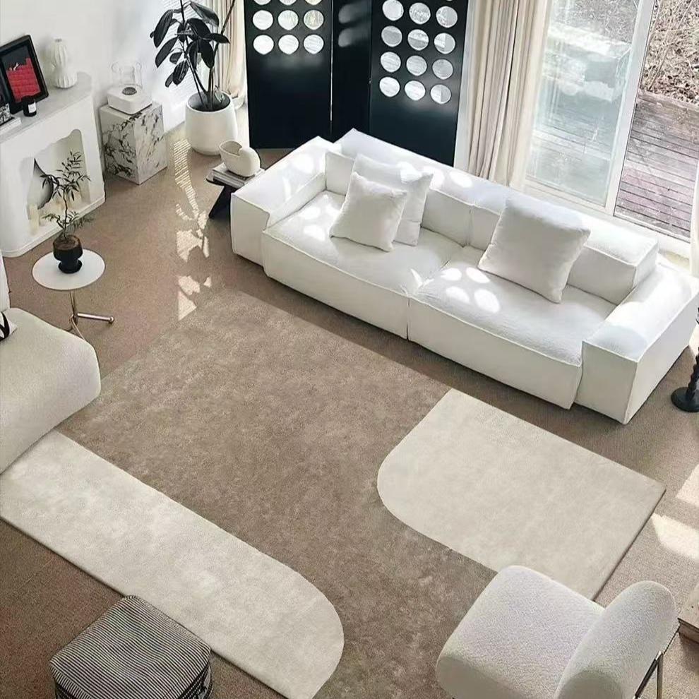 Luxury handmade tufted gun stitch carpet (Riverbank)