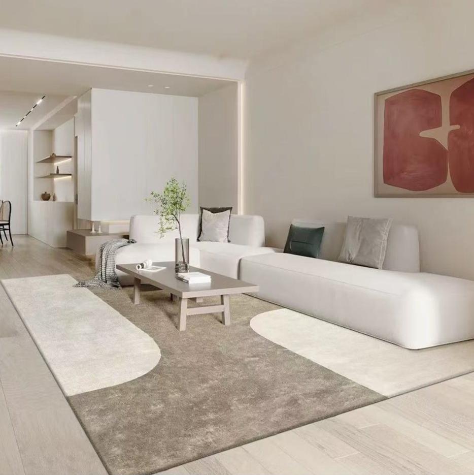 Luxury handmade tufted gun stitch carpet (Riverbank)