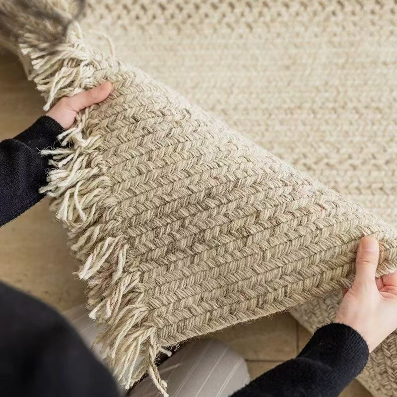 A hand-woven carpet made using only natural materials! A high-quality item that you can use for a long time (SHEPHERD) 