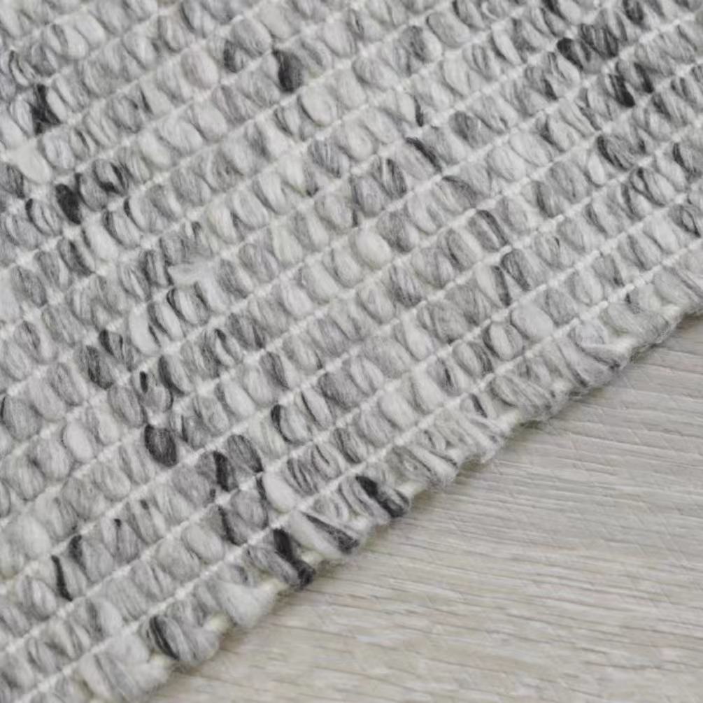 Classic Nordic 3D design Wilton woven carpet (toft)